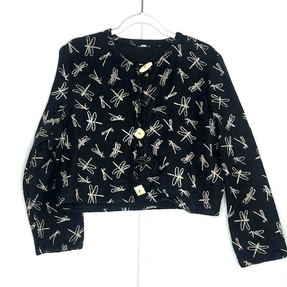 Jackets & Blazers - Dragonfly Cropped Jacket